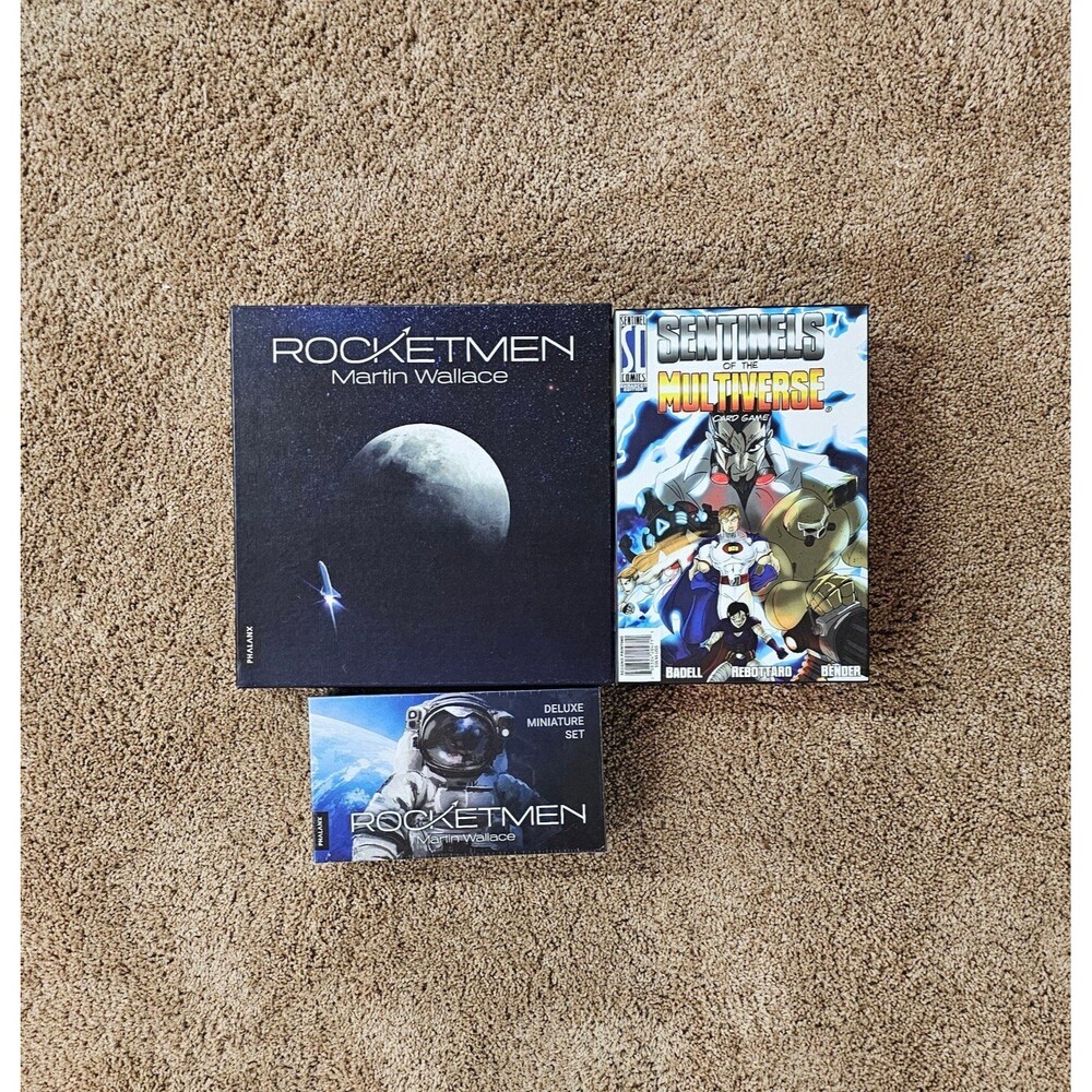 Rocketmen & Miniature Expansion + Sentinel Of The Multiverse